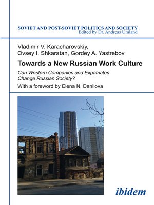 cover image of Towards a New Russian Work Culture